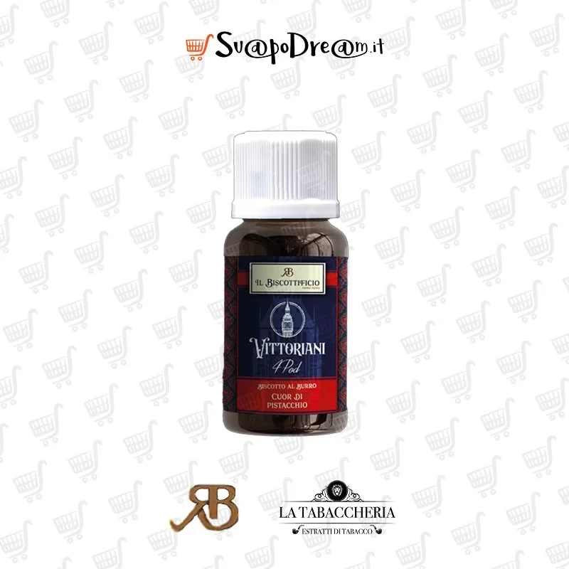 IL BISCOTTIFICIO ROMA - Aroma Shot 20ml Vittoriani CUOR DI PISTACCHIO
