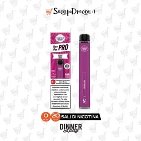 DINNER LADY - Pod Mod Usa e Getta Vape Pen Pro GRAPE STAR 600 PUFF