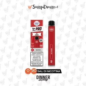 DINNER LADY - Pod Mod Usa e Getta Vape Pen Pro RED THUNDER 600 PUFF