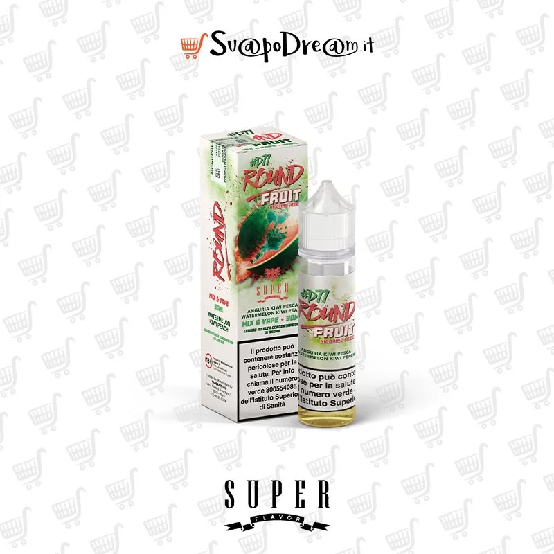 SUPER FLAVOR - Liquido Mix&Vape 30ml ROUND FRUIT D77