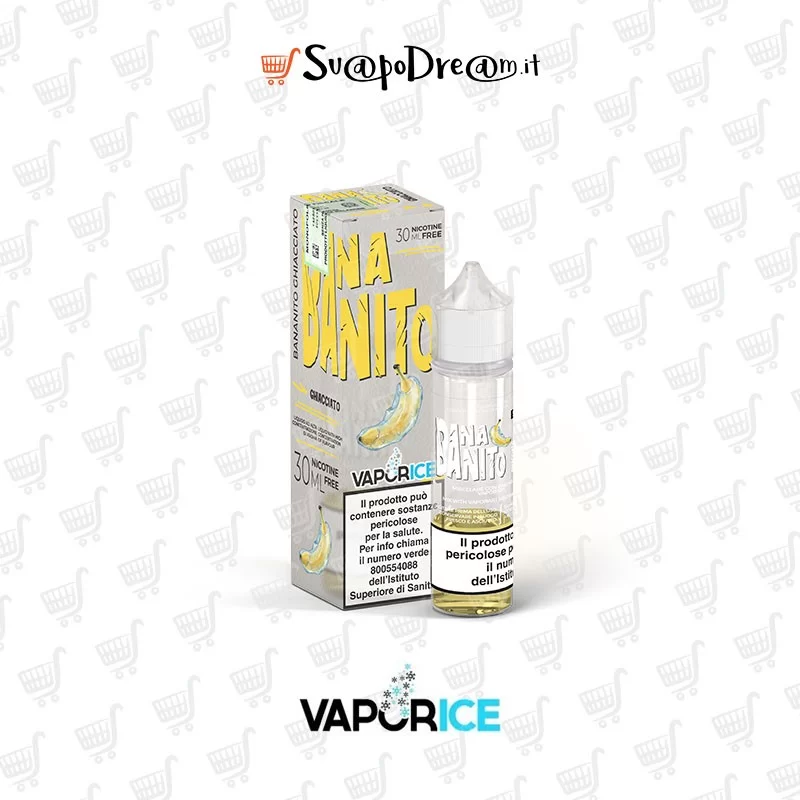 VAPORICE - Liquido Mix&Vape 30ml BANANITO