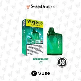 VUSE GO EDITION 01 Pod Mod Usa e Getta PEPPERMINT ICE 800 PUFF
