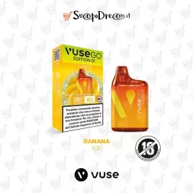 VUSE GO EDITION 01 Pod Mod Usa e Getta BANANA ICE 800 PUFF