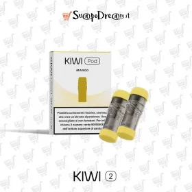 KIWI VAPOR - Pod Precaricate per Sigaretta Elettronica KIWI-KIWI 2 MANGO