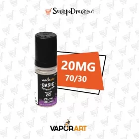 VAPORART - Basetta 10ml 70/30 Nicotina 20