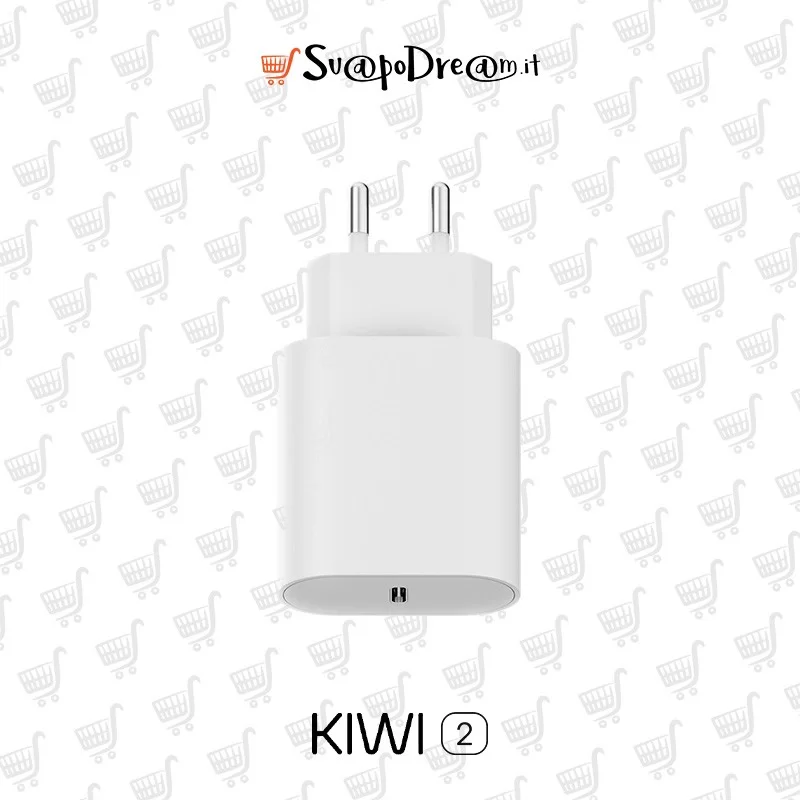 KIWI - Caricabatteria da rete USB-C Sigaretta Elettronica KIWI 2