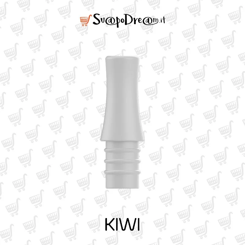 KIWI VAPOR - Drip Tip Silicone Kiwi Sigaretta Elettronica 3pz