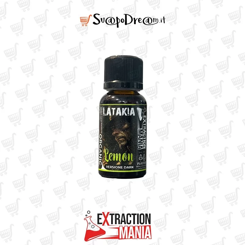 EXTRACTION MANIA - Aroma Shot 20ml LATAKIA LEMON DARK