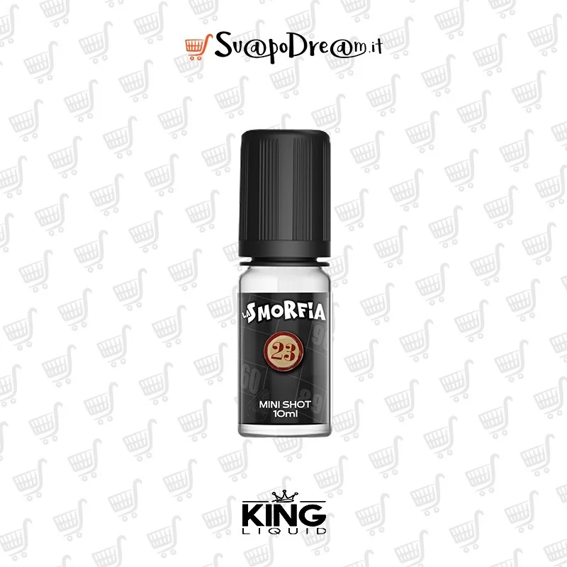 KING LIQUID - Aroma Mini Shot 10ml LA SMORFIA N.23