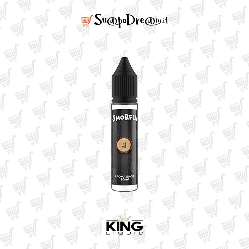 KING LIQUID - Aroma Shot 20ml LA SMORFIA N.3
