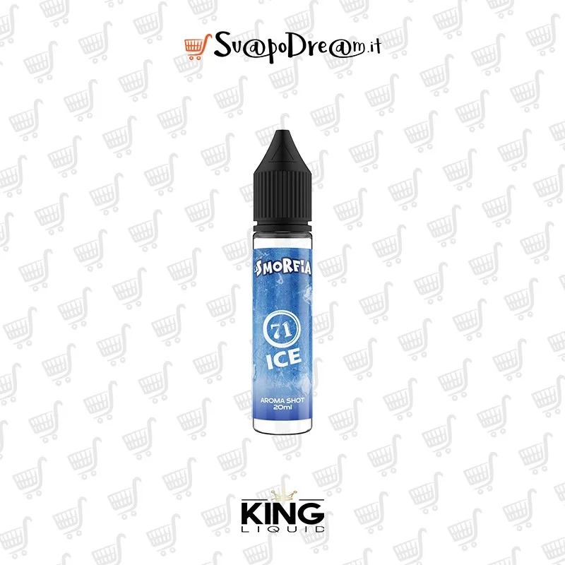 KING LIQUID - Aroma Shot 20ml LA SMORFIA N.71 ICE