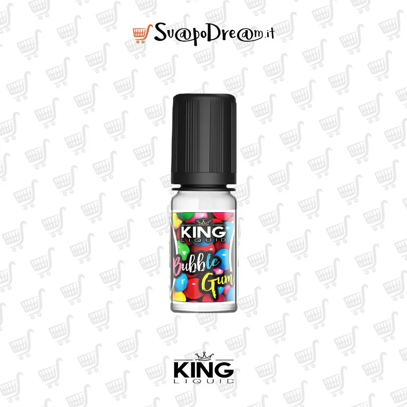 KING LIQUID - Aroma Concentrato 10ml BUBBLE GUM