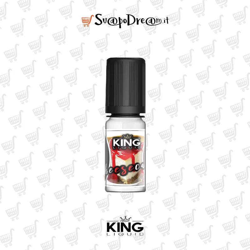 KING LIQUID - Aroma Concentrato 10ml CHEESECAKE