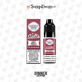 DINNER LADY - Liquido Salt 10ml BERRY TOBACCO