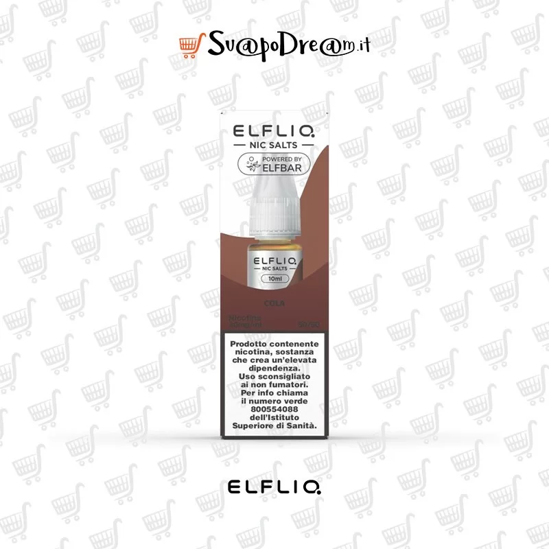 ELFLIQ by Elfbar - Liquido Nic Salts 10ml COLA