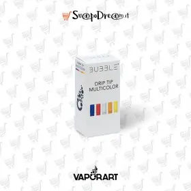 BUBBLE VAPORART Drip Tip Multicolor 5pz