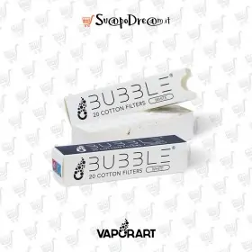 BUBBLE VAPORART Filtri in Cotone 20pz