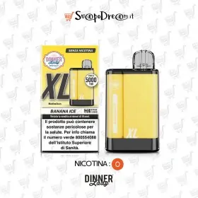 DINNER LADY - Pod Mod Usa e Getta VP XL BANANA ICE 5000 PUFF