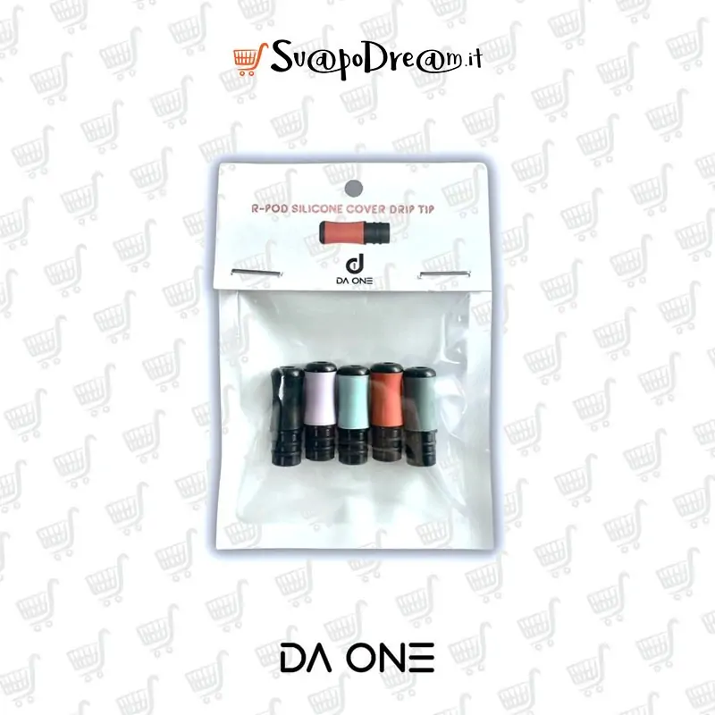 DA ONE - Drip Tip Silicone per Re1 5pz