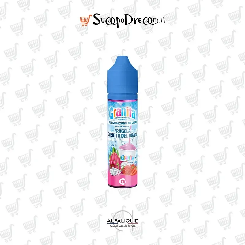 ALFALIQUID - Aroma Shot 20ml Granita FRAGOLA E FRUTTO DEL DRAGO