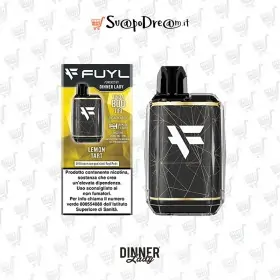 DINNER LADY - Pod Mod Starter Kit FUYL LEMON TART 800 PUFF