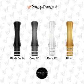 DRIPPERIA ITALIANA - Drip Tip SIR per Kiwi/M1/Spark 1pz