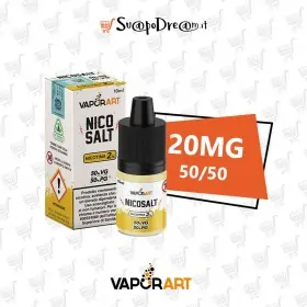 VAPORART - Basetta 10ml NicoSalt 50/50 Nicotina 20