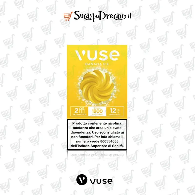 VUSE PRO Cartuccia Pod Precaricata BANANA ICE 2pz