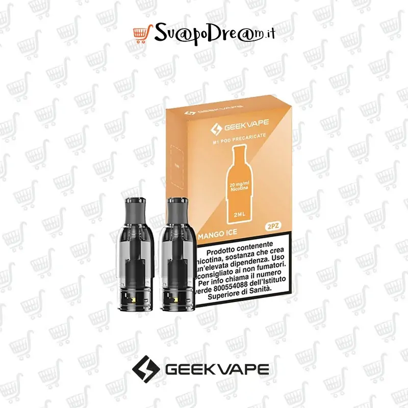GEEKVAPE - Pod Precaricata Wenax M1 MANGO ICE 2pz
