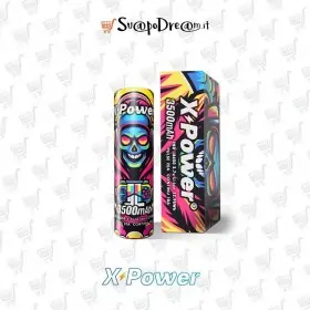 X POWER - Batteria 18650 3500mAh 20A