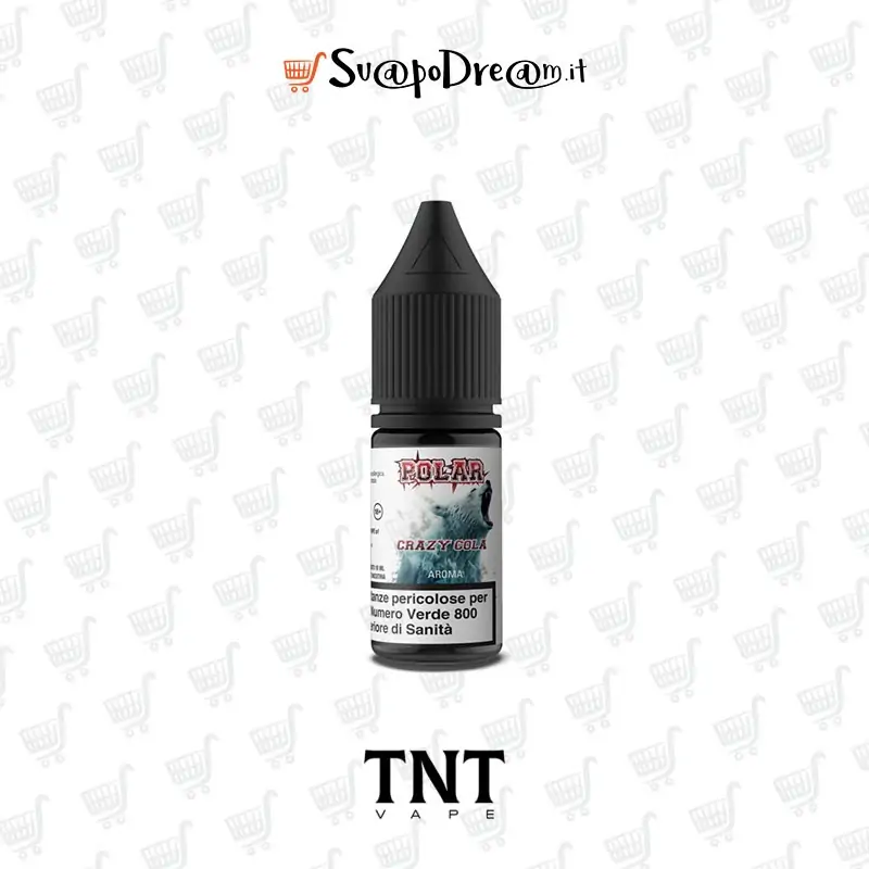 TNT VAPE POLAR - Aroma Concentrato 10ml CRAZY COLA