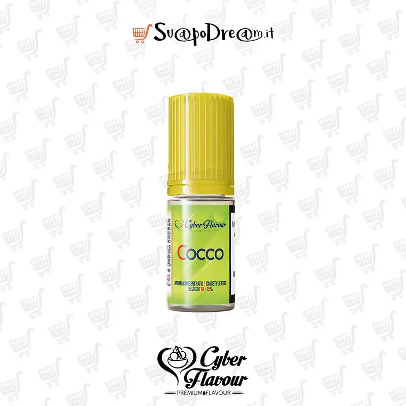 CYBER FLAVOUR - Aroma Concentrato 10ml COCCO