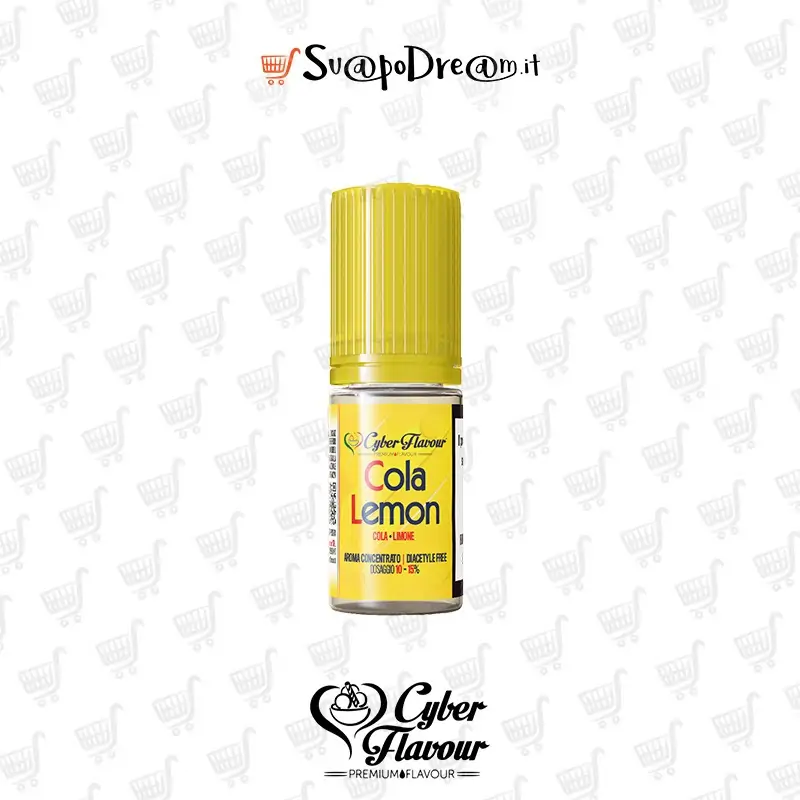 CYBER FLAVOUR - Aroma Concentrato 10ml COLA LEMON