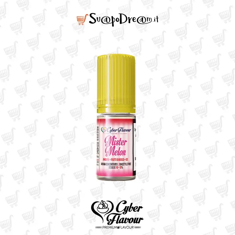 CYBER FLAVOUR - Aroma Concentrato 10ml MISTER MELON