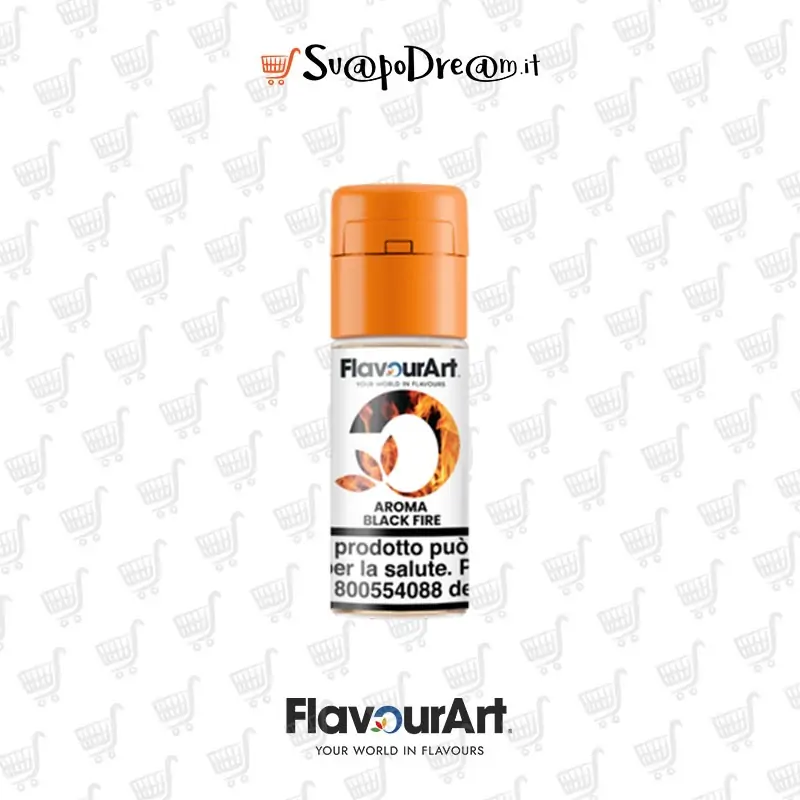 FLAVOURART - Aroma concentrato 10ml TABACCO BLACK FIRE
