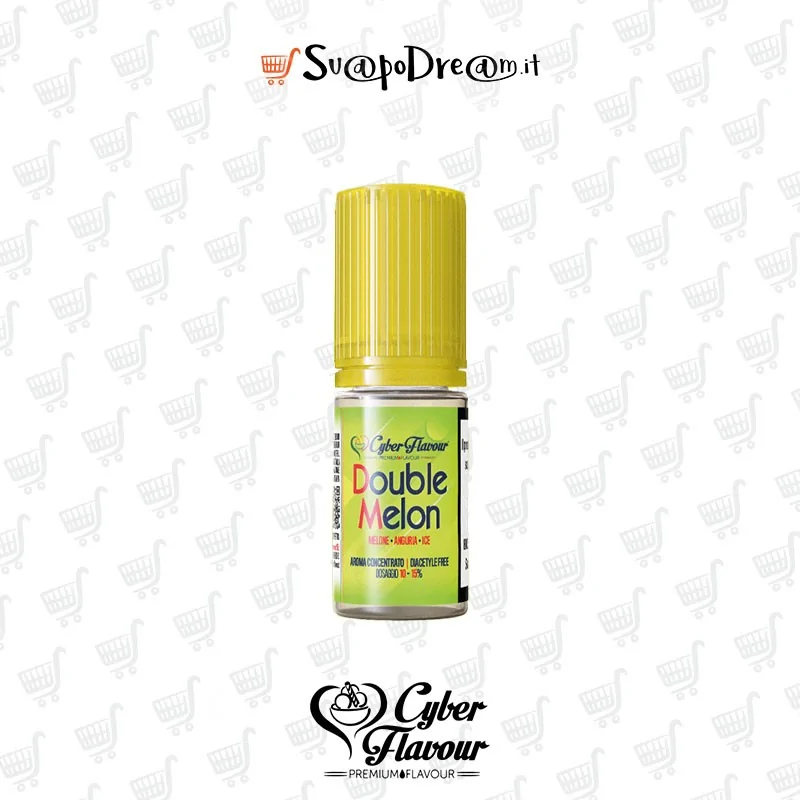 CYBER FLAVOUR - Aroma Concentrato 10ml DOUBLE MELON