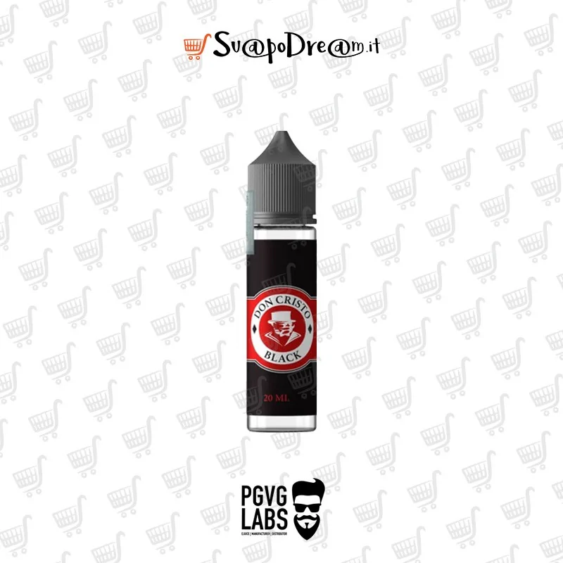 PGVG LABS - Liquido Mix&Vape 20ml DON CRISTO BLACK