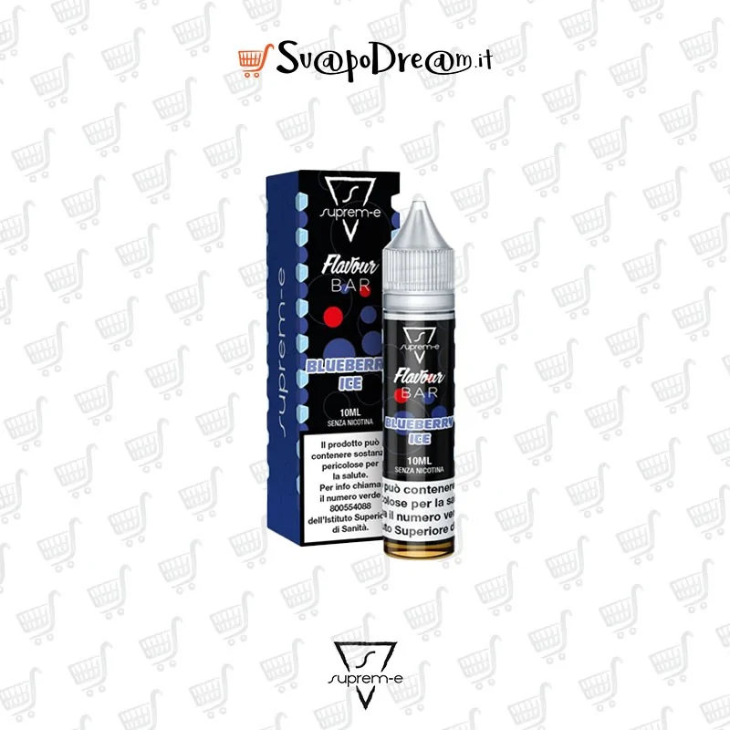 SUPREM-E - Liquido Mix&Vape 10ml Flavour Bar BLUEBERRY ICE