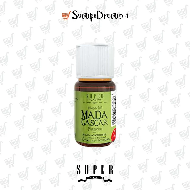 SUPER FLAVOR - Aroma Concentrato 10ml MADAGASCAR PISTACCHIO