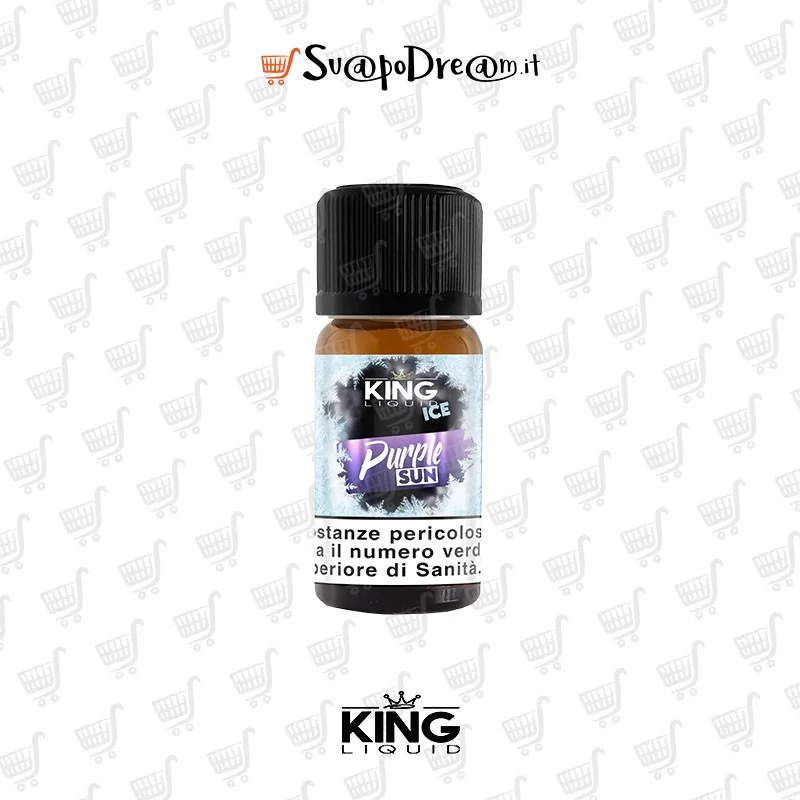 KING LIQUID ICE - Aroma Concentrato 10ml PURPLE SUN