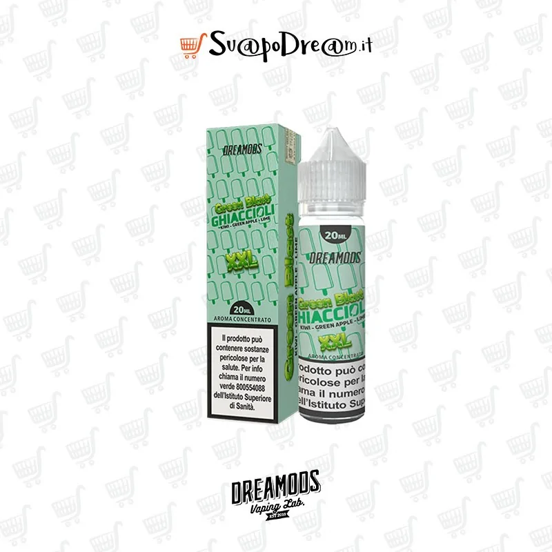 DREAMODS - Aroma Shot 20ml Ghiaccioli GREEN BLAST XXL