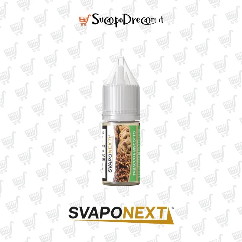 SVAPONEXT - Aroma Concentrato 10ml Starter Flavour TABACCO E BISCOTTO