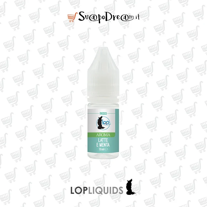 LOP - Aroma Concentrato 10ml LATTE E MENTA