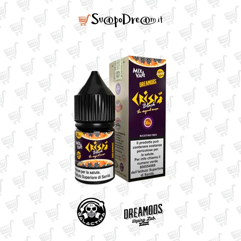 GALACTIKA & DREAMODS - Liquido Mix&Vape 10ml CRISPI BLACK