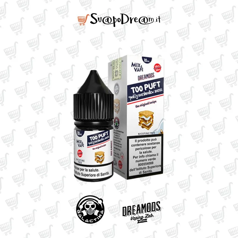 GALACTIKA & DREAMODS - Liquido Mix&Vape 10ml TOO PUFT