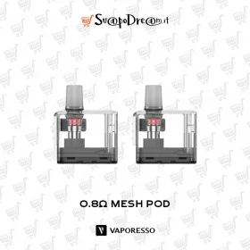 VAPORESSO - Cartuccia Pod APEX 2pz 0.8 ohm mesh pod