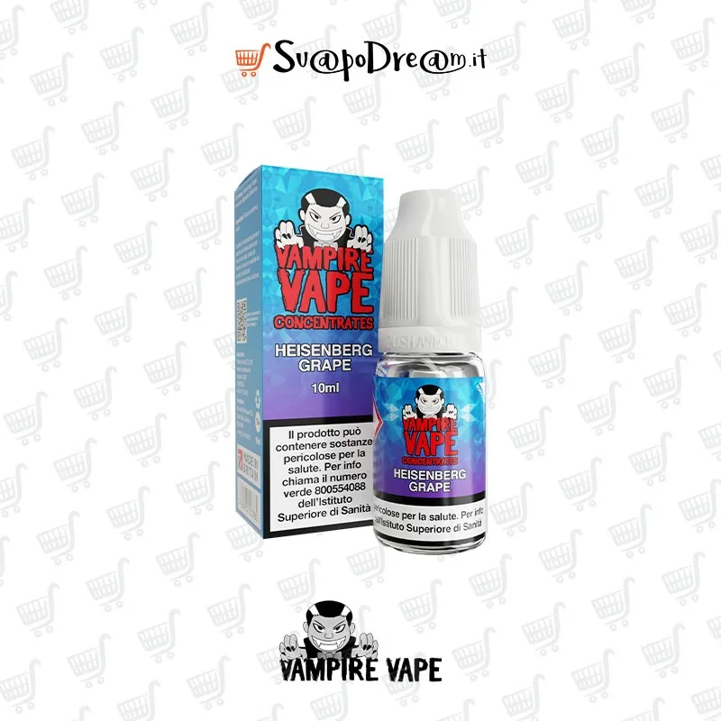 VAMPIRE VAPE - Aroma Concentrato 10ml HEISENBERG GRAPE