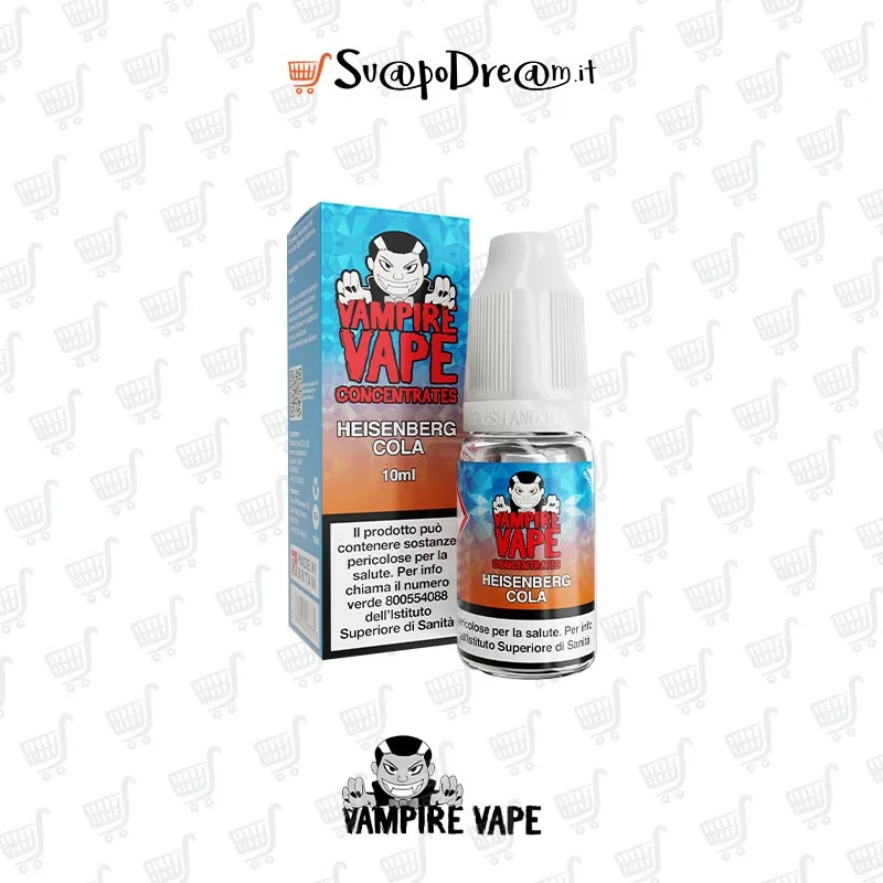 VAMPIRE VAPE - Aroma Concentrato 10ml HEISENBERG COLA