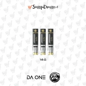 DA ONE & GALACTIKA- Cartuccia Pod BRIO 1,6Ohm 3pz