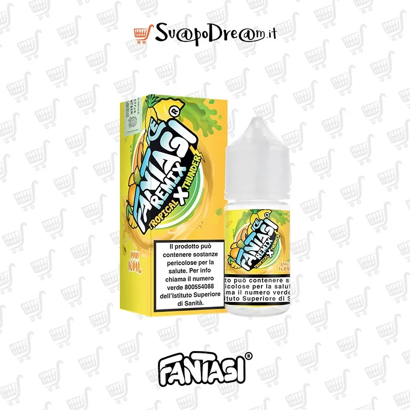 FANTASI VAPE REMIX - Aroma Mini Shot 10ml TROPICAL X THUNDER ICE